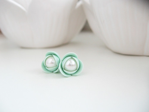 Mint mood, náušničky — foto 3
