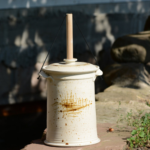 Kvašák mini rovný 1,3l - Vůně kávy — foto 3