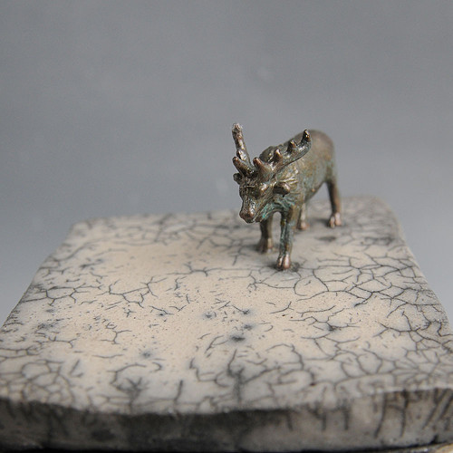 RAKU dóza zo série ICE AGE — foto 3