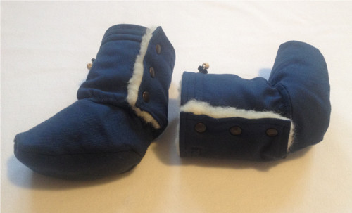 Capáčky se zatkávaným beránkem - merino — foto 4