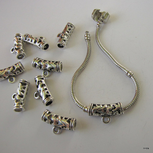 Mašle * konektor * 29x10mm * 2 ks / bal — foto 2