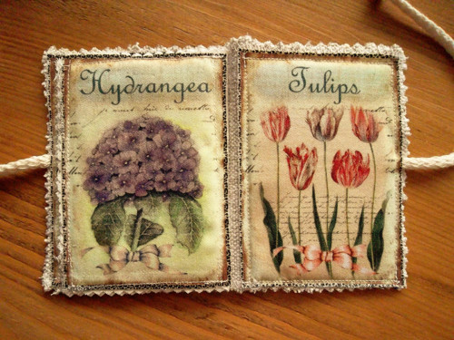Konopný mini herbář .....(11,5 x 8 cm) — foto 3