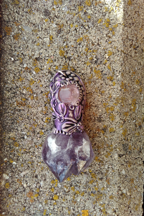 Ametystový vřes - amulet — foto 3