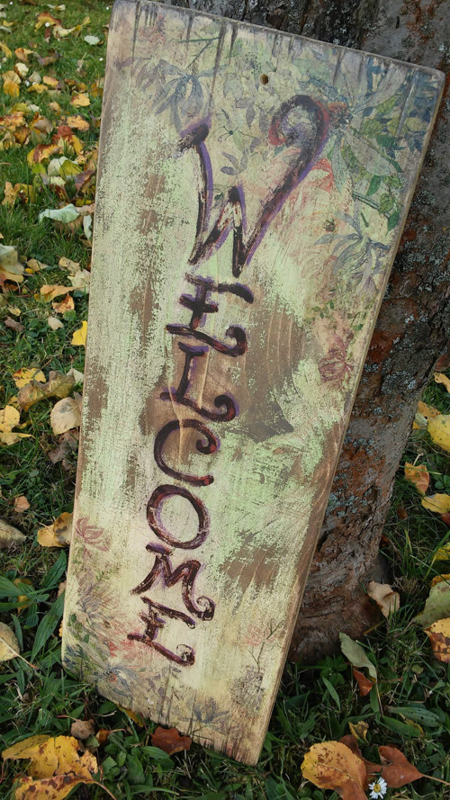Tabulka "Welcome" — foto 2
