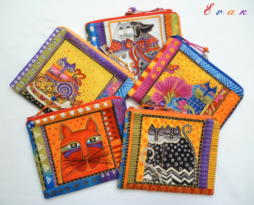 Kočka Minda - taštička desing Laurel Burch — foto 4
