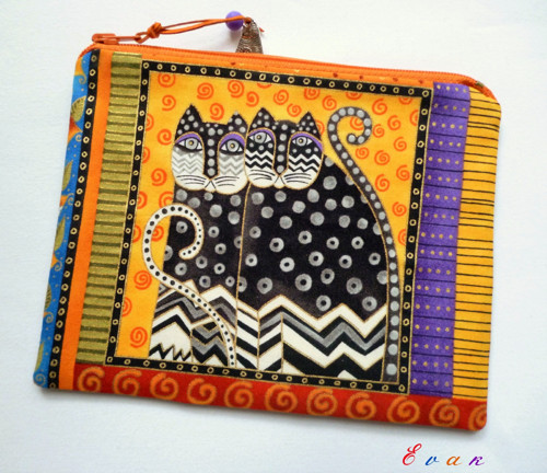 Kocour Dan a Sam - taštička desing Laurel Burch — foto 4