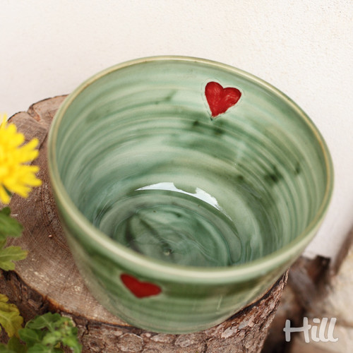 Srdíčková mísa porcelánová — foto 2