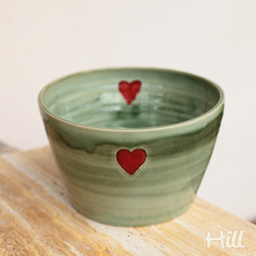 Srdíčková mísa porcelánová — foto 3