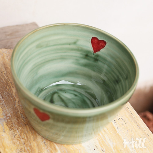 Srdíčková mísa porcelánová — foto 5