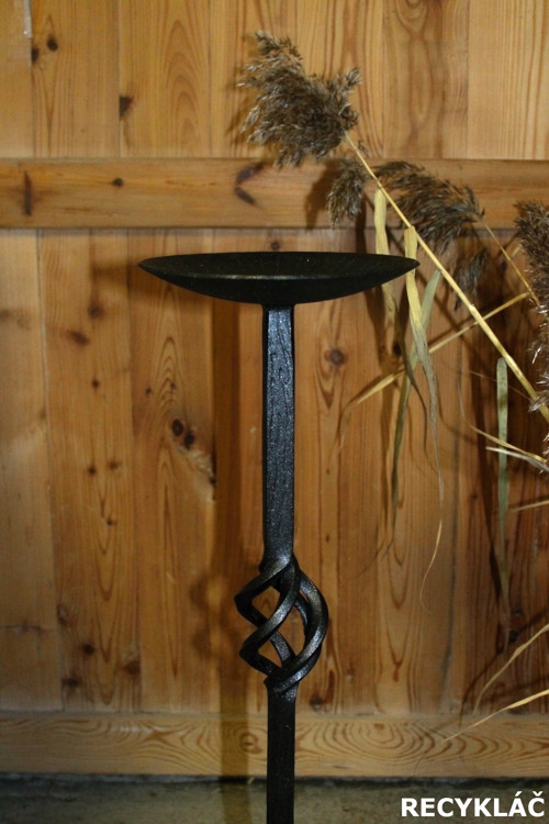 Kovaný svícen 68 cm — foto 2