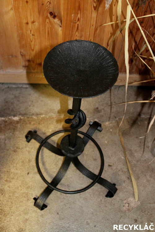 Kovaný svícen 68 cm — foto 3