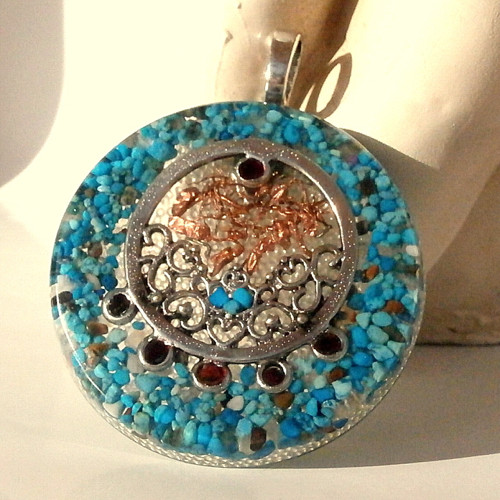 ORGONIT *Amulet Štěstí s Tyrkenitem* — foto 4