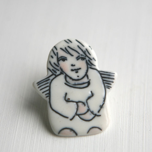 Anděl Miloslav (porcelán.brož) — foto 2