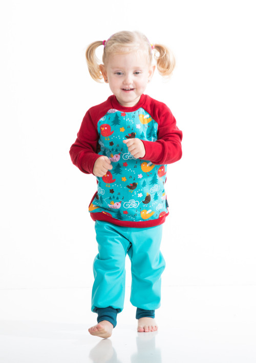 Rostoucí merino triko ptáci — foto 2