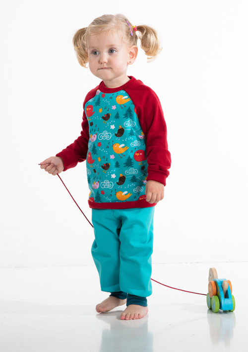 Rostoucí merino triko ptáci — foto 3