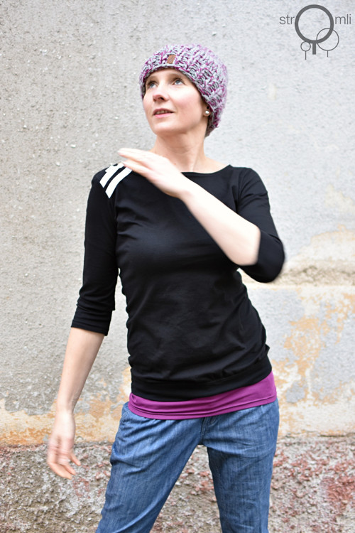 Bederní pás fialový, vel. S-M — foto 2