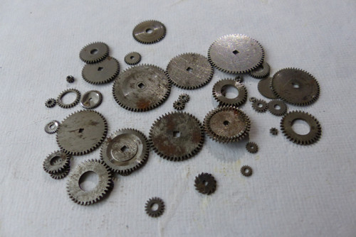 Ozubená kolečka 21..vintage materiál pro steampunk — foto 3