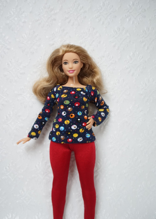 Komplet pro Barbie 2016 - curvy - baculku — foto 2