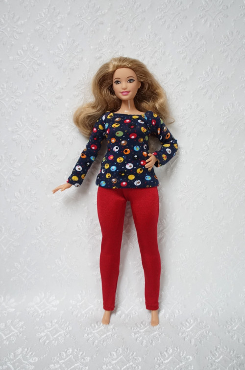 Komplet pro Barbie 2016 - curvy - baculku — foto 3