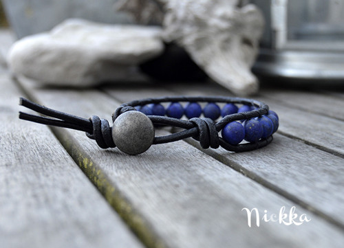 Modrý - lapis lazuli — foto 2