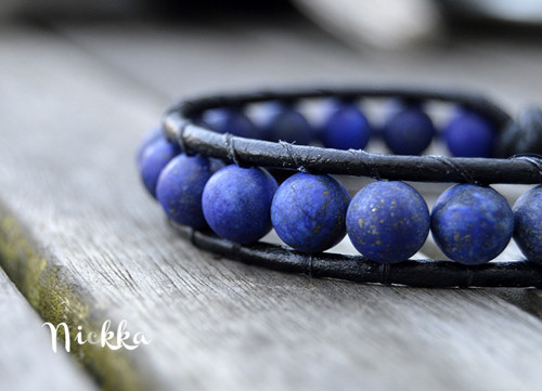 Modrý - lapis lazuli — foto 3