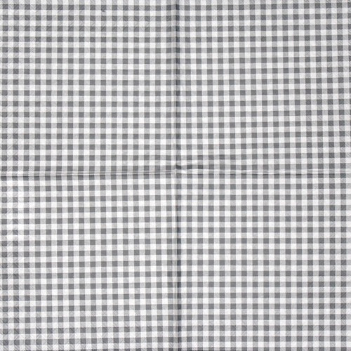 Ubrousek - čtverečky šedé — foto 2