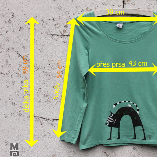 Triko, malované, originál SLEVA Z 360 — foto 4