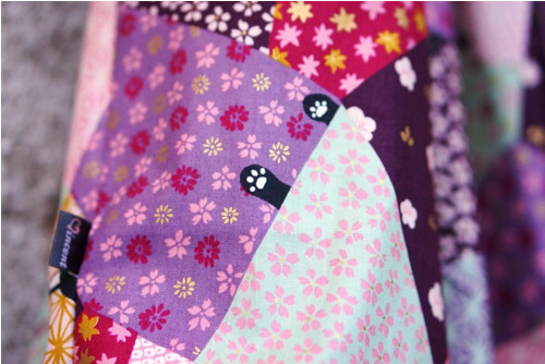 Balonová sukně Hyakka Ryoran Neko Patchwork — foto 6