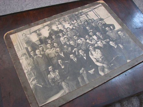 Při práci ...stará fotografie — foto 2