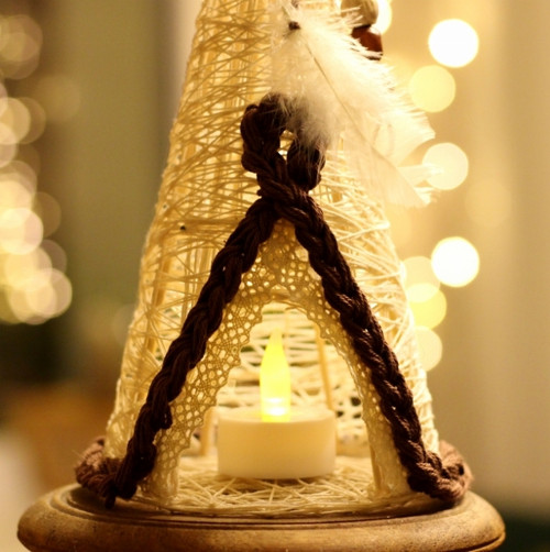 Svítící Teepee — foto 2
