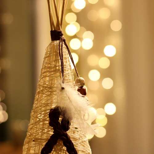 Svítící Teepee — foto 3