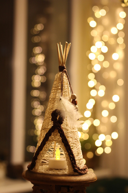 Svítící Teepee — foto 4