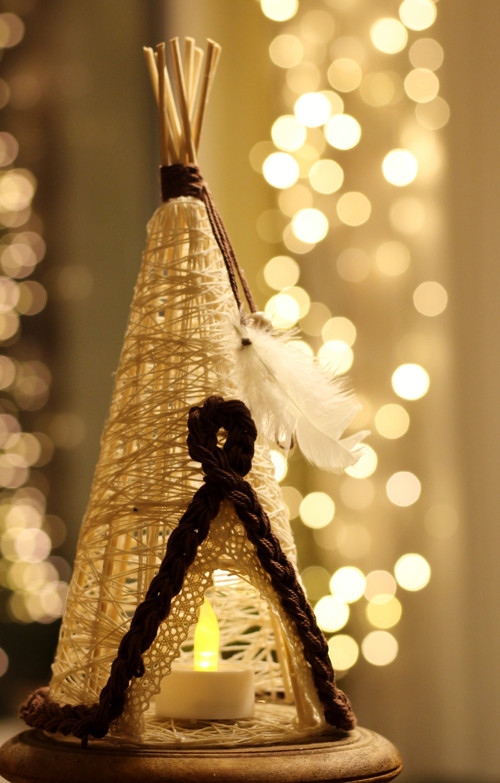 Svítící Teepee — foto 5