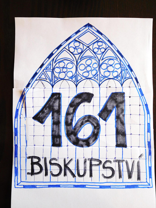 Keramická cedulka - biskupská — foto 2