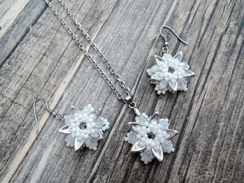 Souprava Plaménky "White silver" — foto 3