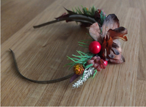 Čelenka jako z adventního věnce — foto 3