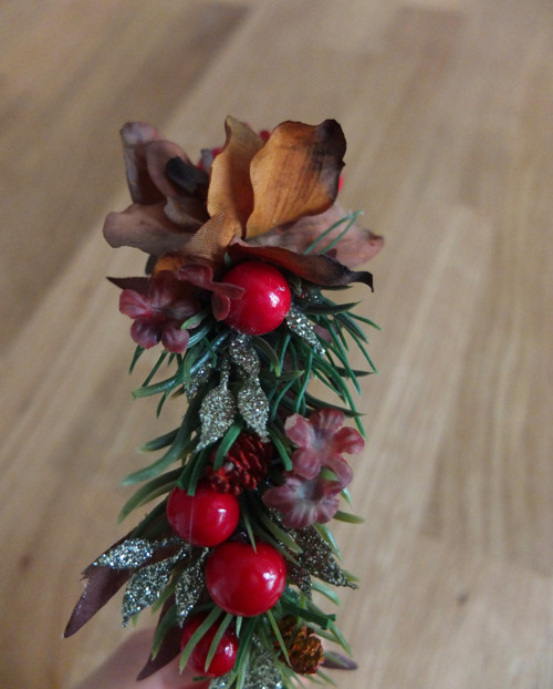 Čelenka jako z adventního věnce — foto 4