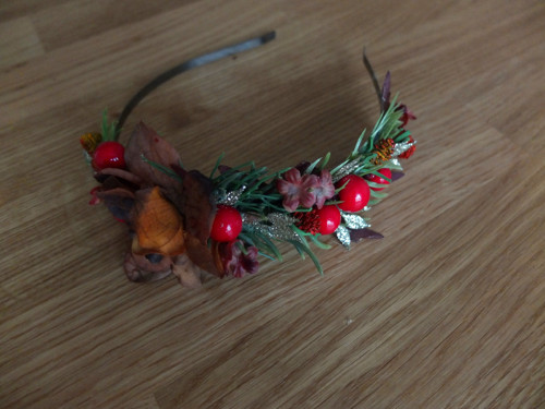 Čelenka jako z adventního věnce — foto 6