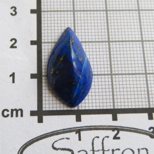 Lapis lazuli Extra, přírodní, kabošon č.1 — foto 2