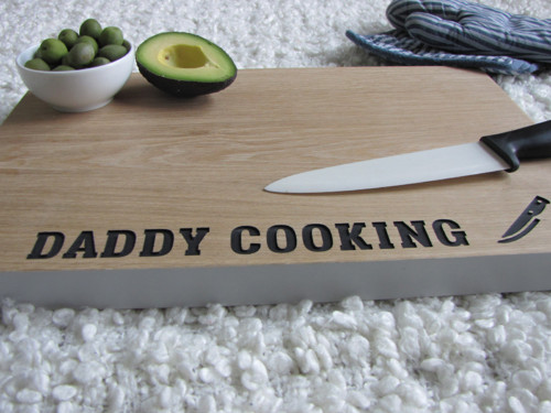 Dřevěné prkénko "Daddy cooking" — foto 2