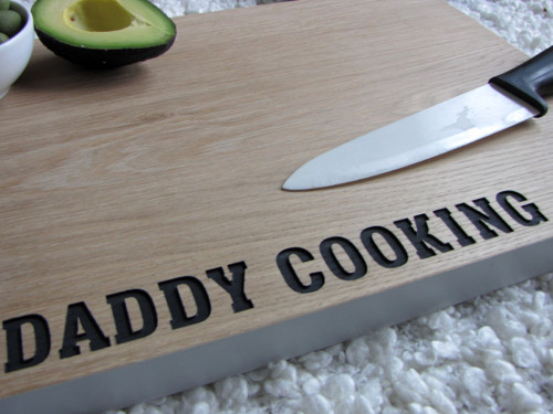 Dřevěné prkénko "Daddy cooking" — foto 3