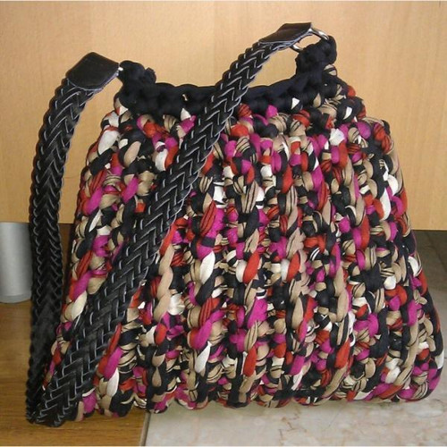 NOODLE 120m FUZZY - dark rose — foto 2