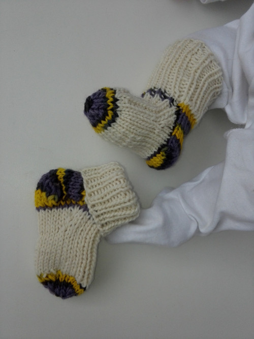 Vlněné ponožky vel. 10-12cm... — foto 2