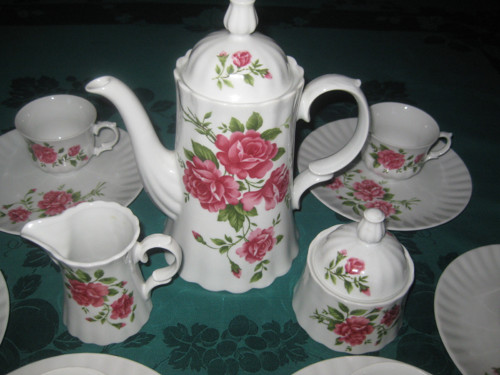 Čas růží-porcelánový servis — foto 2