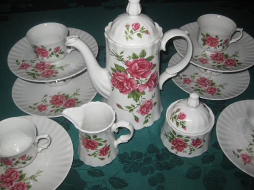 Čas růží-porcelánový servis — foto 5