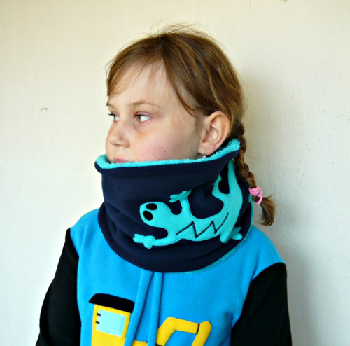 Nákrčník s ještěrkou :-) — foto 3