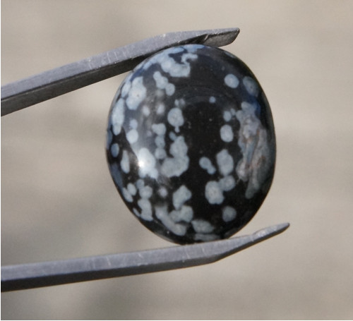 Obsidián sněžný D7223 — foto 3