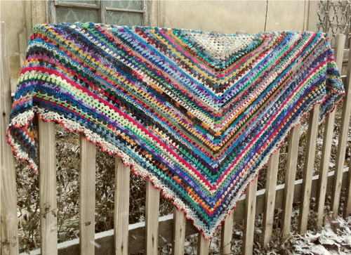 Háčkovaný kaleidoskop - zářím v šeru — foto 2