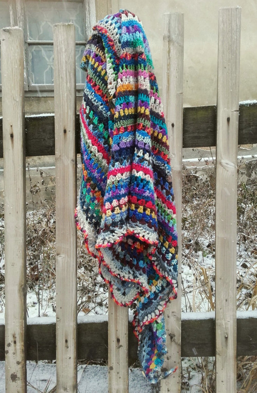 Háčkovaný kaleidoskop - zářím v šeru — foto 4