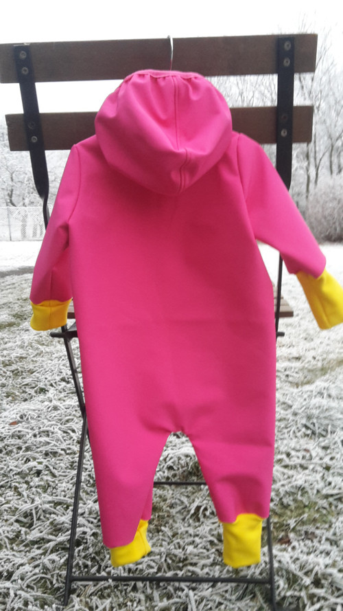 Dětský softshellový overal — foto 2